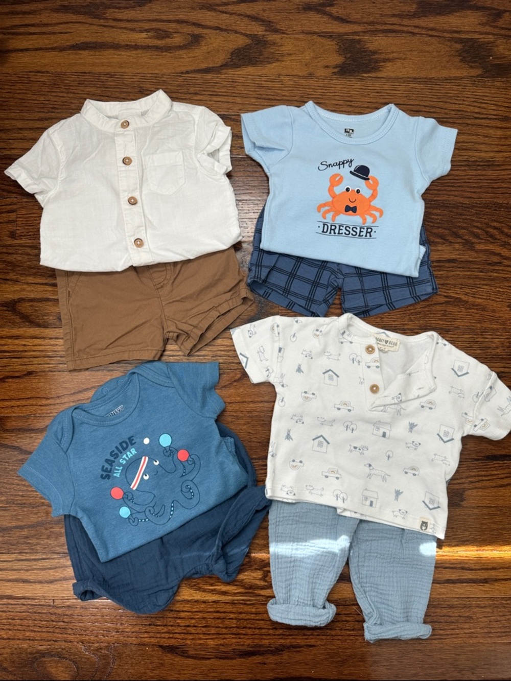 Barely Worn Baby Boy 3-6 months Outfits